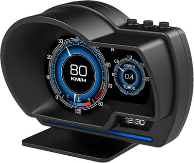 OBD2+GPS P6 HUD Gauge Car Digital Head Up Display Speedometer