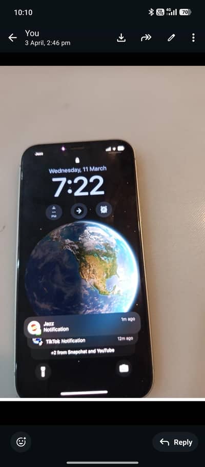 iPhone 12 64 GB pta approved battery 87