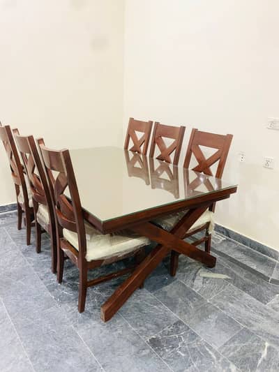 6 Seater Dining Table with chairs