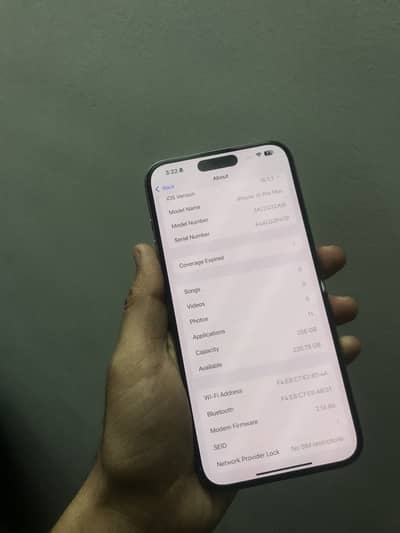 Iphone 15pro max NON PTA