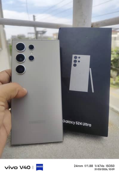 Samsung s24 ultra 5G full box officel pta oprved