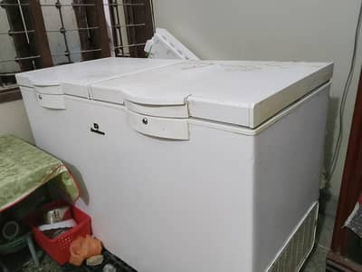 refrigerator+deep freezer