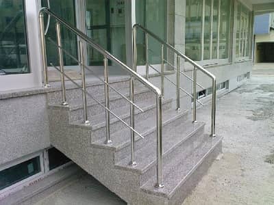 STAIRS AND TERRACE RAILING