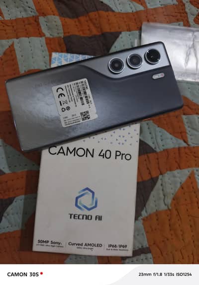 Tecno camon 40 pro