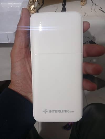 power bank interlink 10000 mAh exchange to 20000 mAh new hai