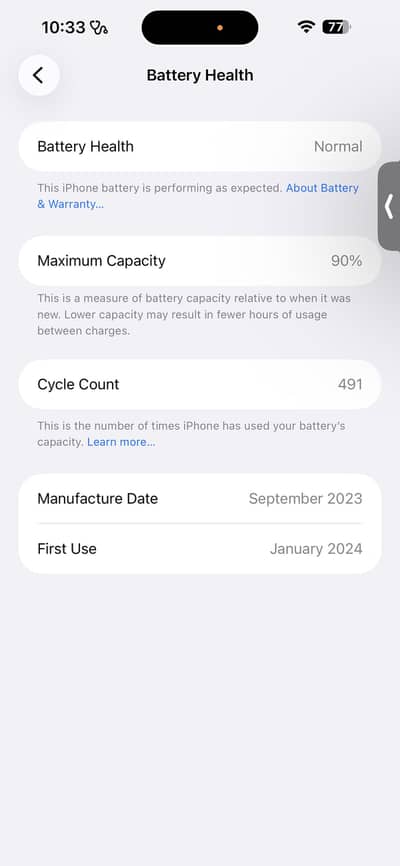 iPhone 15 pro max use like new