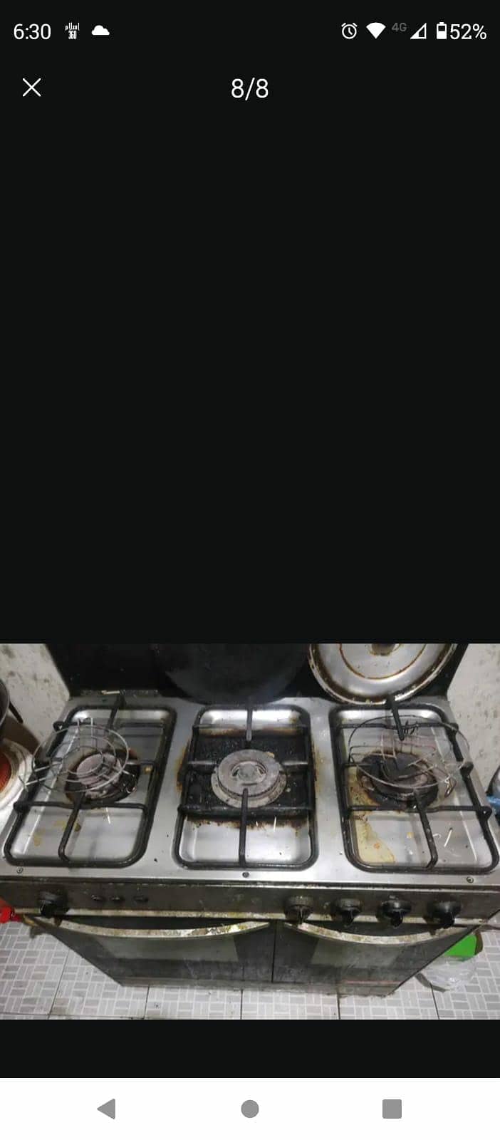 Cooking range 1