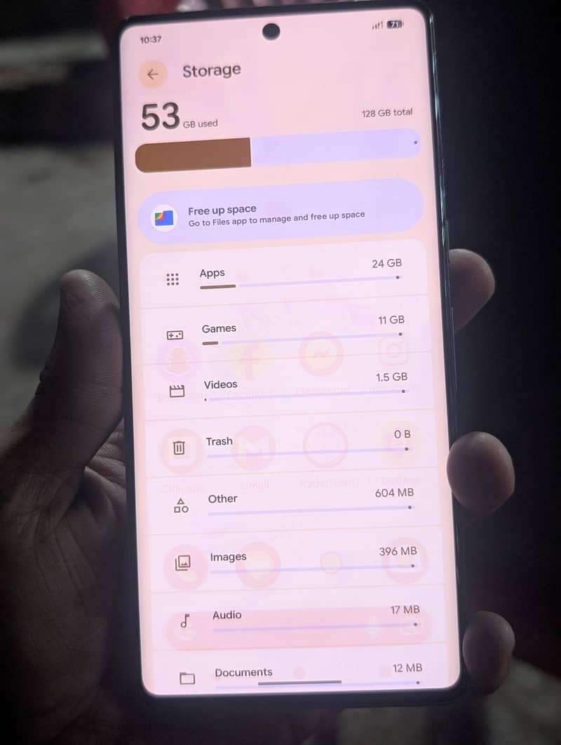 Google pixel 7 pro 5