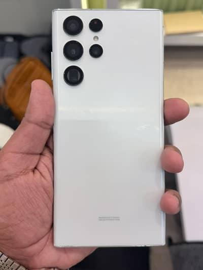 Samsung Mobile S22 Ultra White Colour 12/512