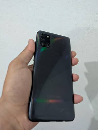 Samsung A31 with box