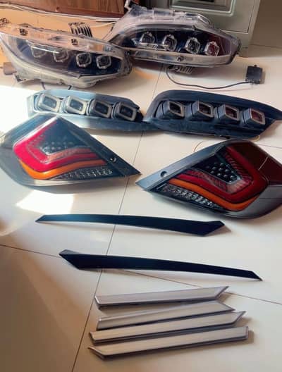 Honda civic X 2016-20 Accessories