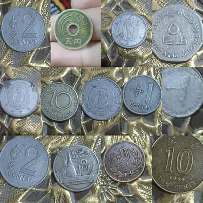 MULTIPLE CONTRYES COIN