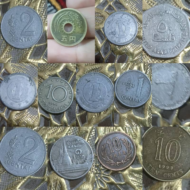 MULTIPLE CONTRYES COIN 0