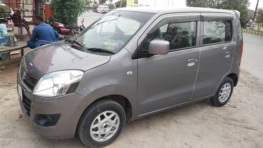 Suzuki Wagon R VXL 2018 Model Grey Colour total Genuine