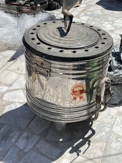 Gas tanoor + Wooden wallah cabinet