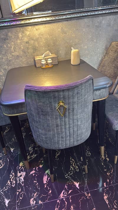 Dining Table Set (4 Chairs) – Good Condition