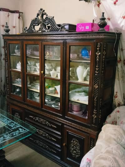 showcase solid wood for sale