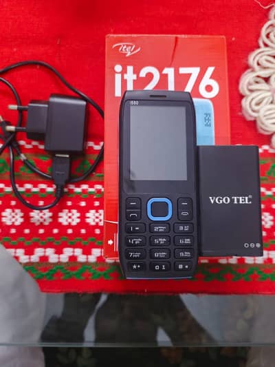 Vgo Tel i550 keypad phone PTA approved/North Nazimabad