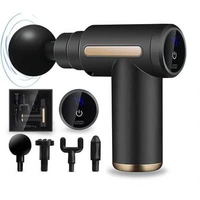 Powerful Handheld Massage Gun – Deep Tissue Muscle Relaxation