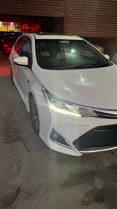 Toyota Corolla altis grande 2021 model registered in 2022