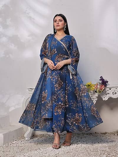 Nazmina Lobelia Iris 3 Piece Suit –Brand New (Best Selling Article)