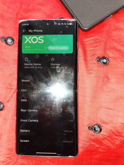 infinix hot 50pro plus 8 256