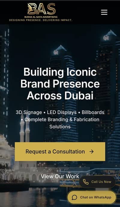 luxury & premium website