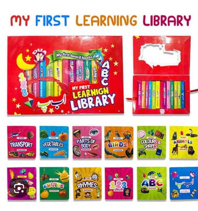 Learning Library pack of 12 for kids write and wipe . ONO UNO.