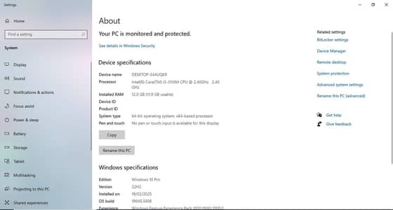 Lenovo G500 Core i3 | 12GB RAM | 500GB HDD
