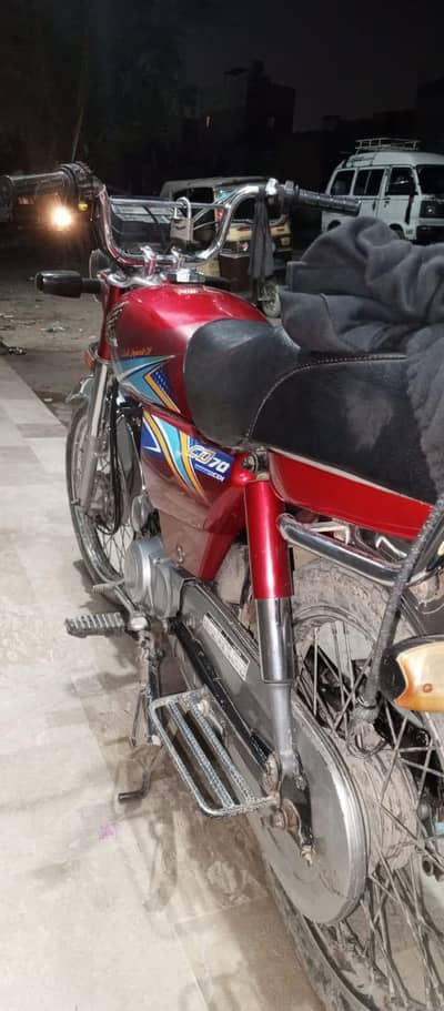 Honda CD 70 Red Colour