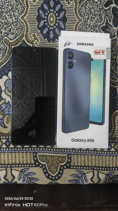 Samsung A06 | Samsung Mobile | Fully Box With 10/10 Coundation
