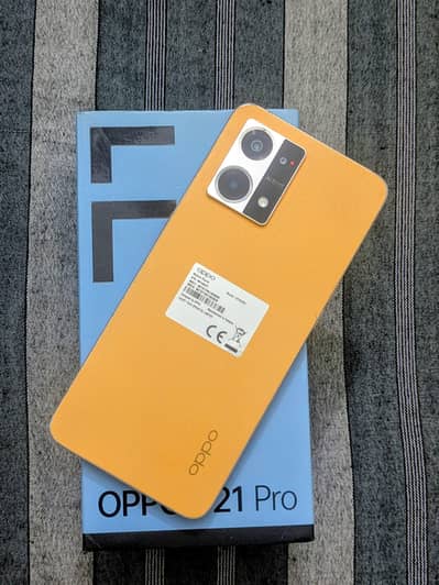 OPPO F21 PRO WITH BOX AND CHARGER