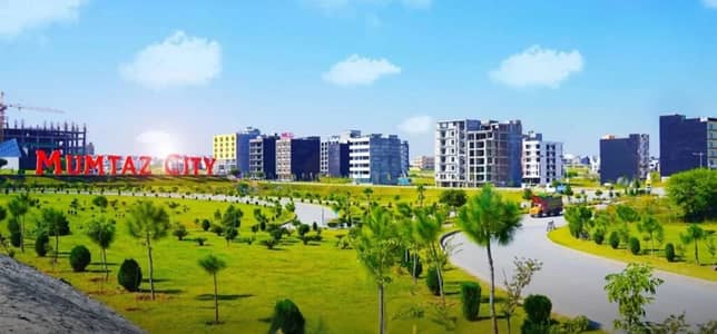 A Prime location with Golden number plot for sale in Mumtaz City Islamabad