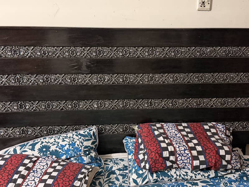 Bed Set with Dressing Table & Side Tables – Complete Bedroom Set 1