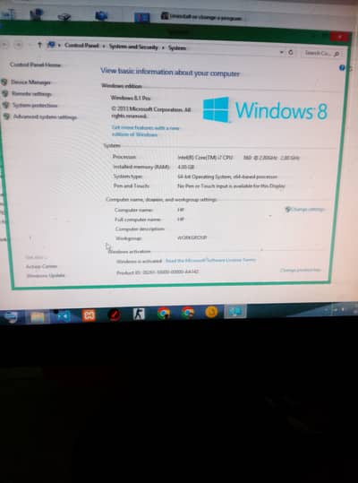 HP Desktop Computer for Sale – Good Condition