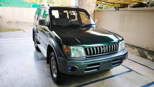 1998 model  Prado TZ 3.0 Diesel  Automatic Fully loaded
