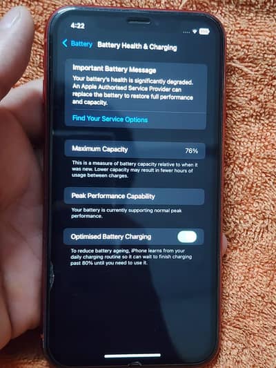 iPhone XR product Red jv fun to use
