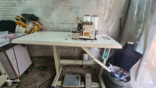 Jack overlock machine