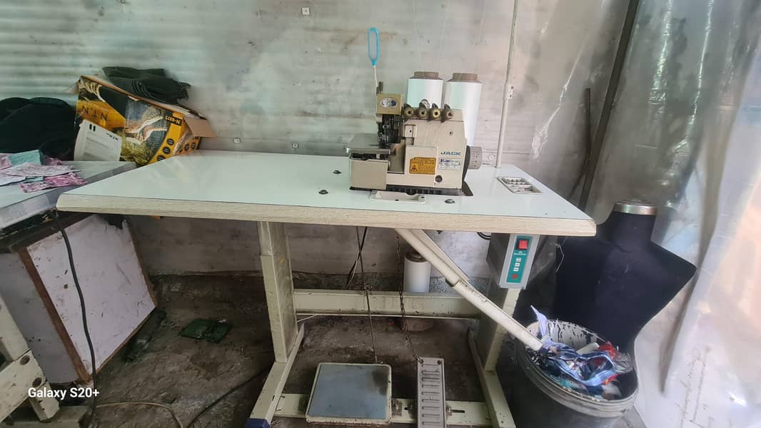 Jack overlock machine 0