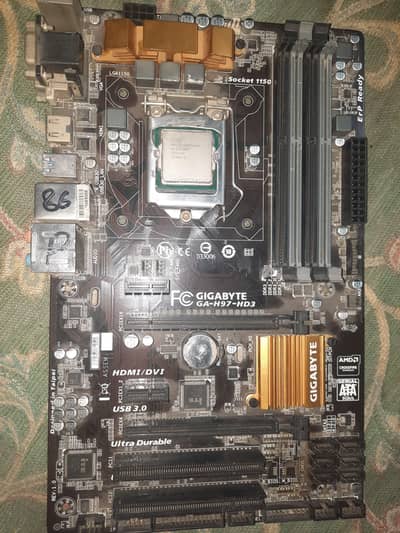Gigabyte GA-H97-HD3 Motherboard + Intel Core i5-4460 (4th Gen) Combo