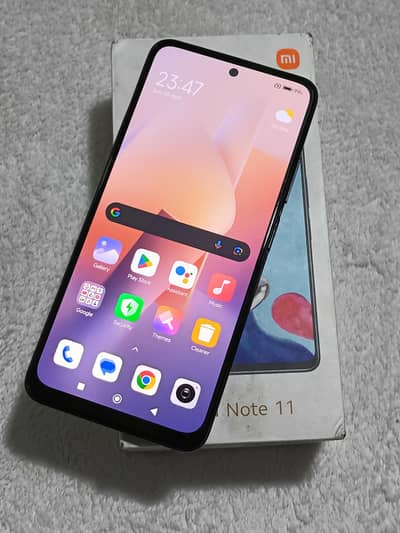 Mi Note 11 6/128 official with Box