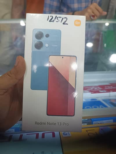 note13pro  box pack 12/512 purple colour