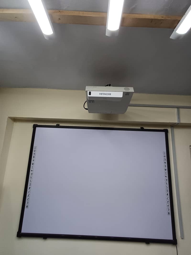 smart l board + projector 4
