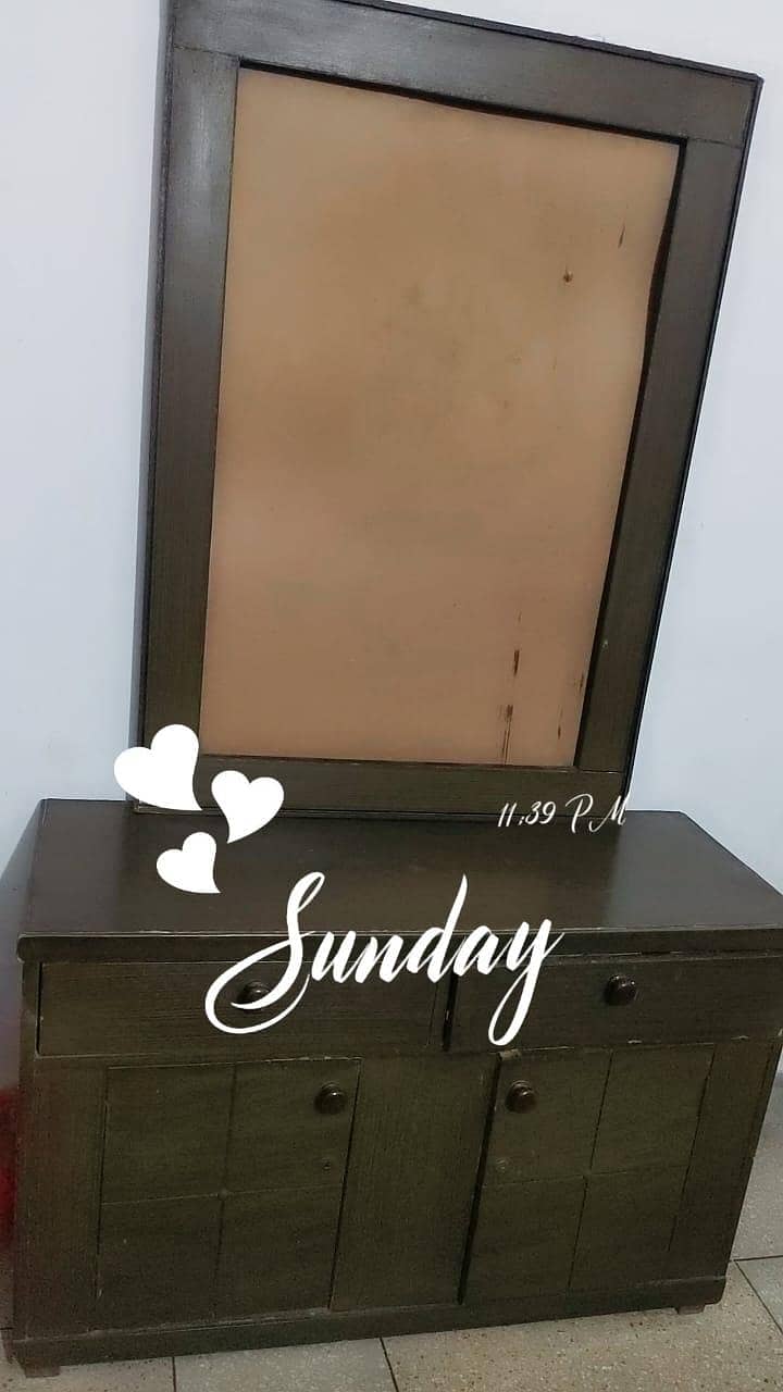 bed dressing side table without mirror without matress 6