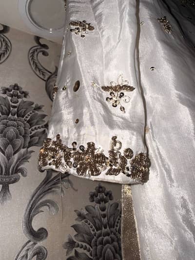 White Raw Silk Formal Suit - 3 Piece