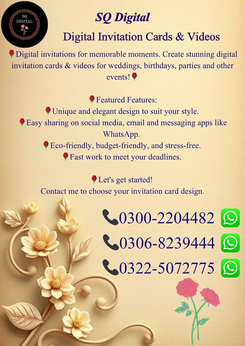 Wedding Invitation 1