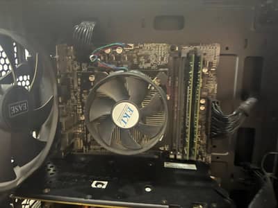 Asus Q170m-c motherboaed core i5 7500 with cooler and shield