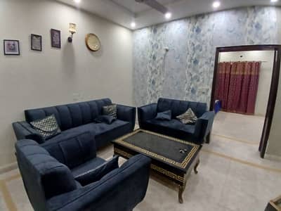 5 Marla Fully Furnished Graond Floor Portion Available For Rent in j2 Block Johar Town Near Canal Road Emporium Mall Lahore