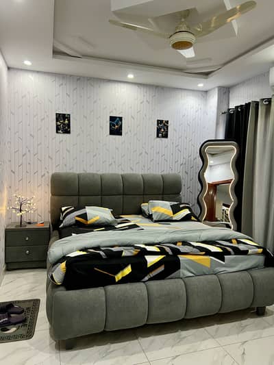 1 bed flat furnished Rent Per Day and monthly basis Bahria town