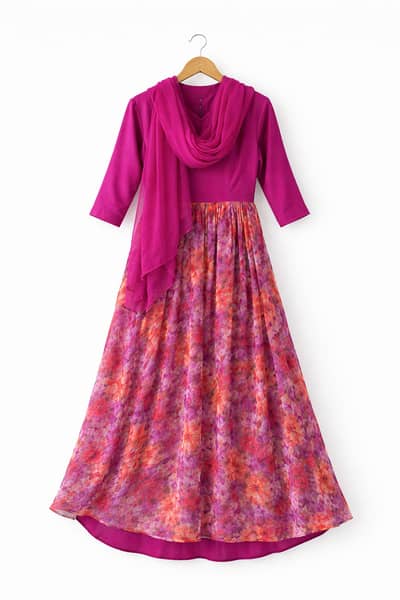 Floral skirt functinal wear